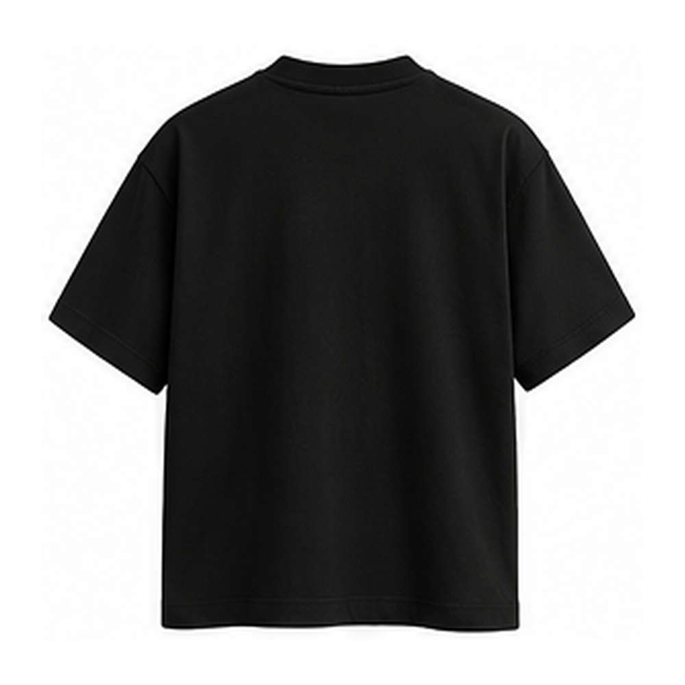 H&U Black T-shirt — back view