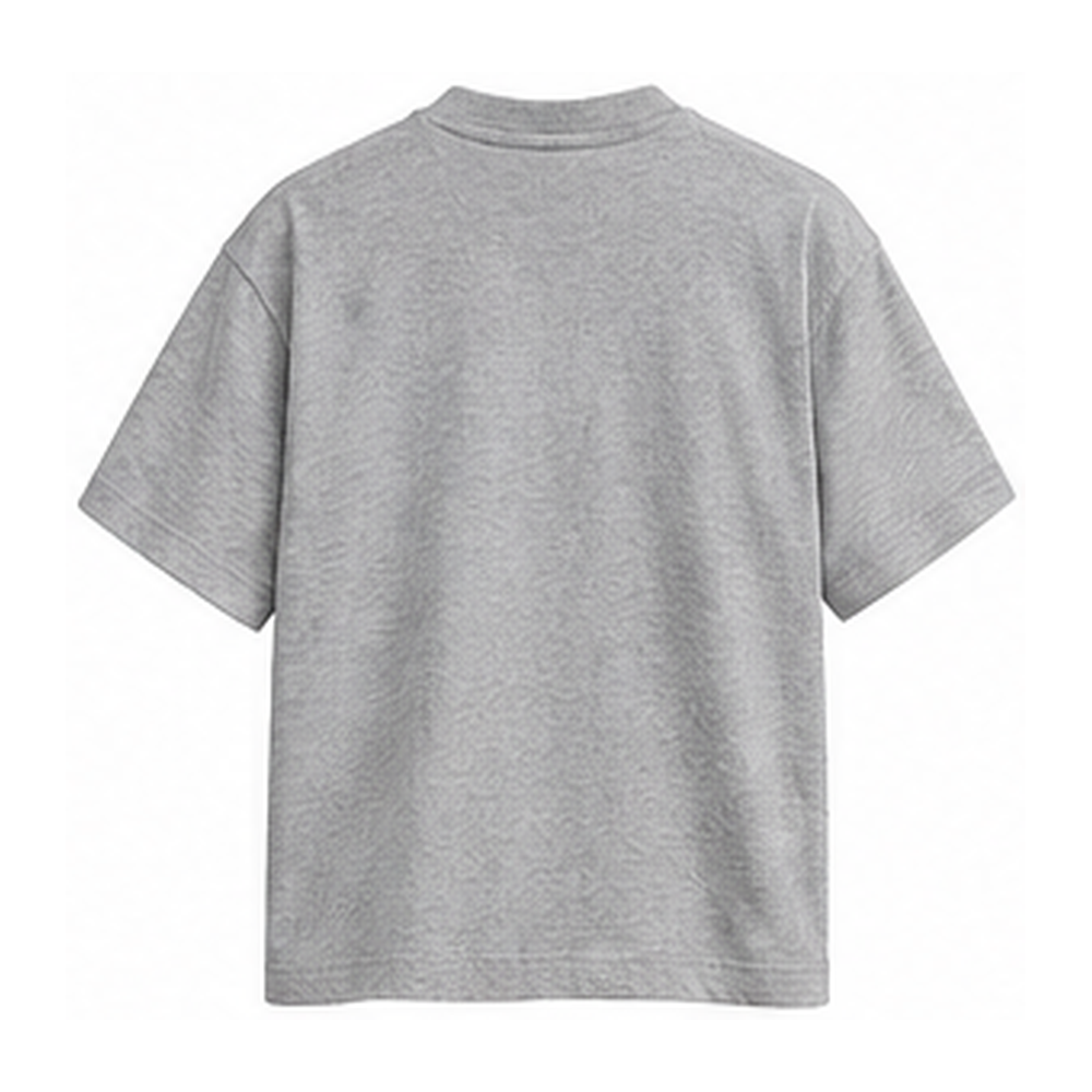 H&U Heather Grey T-shirt — back view