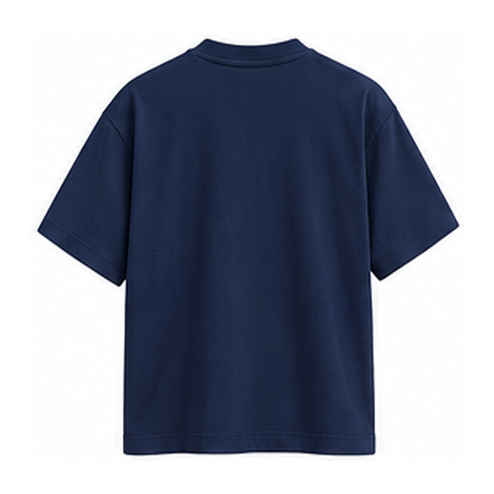 H&U Navy T-shirt — back view