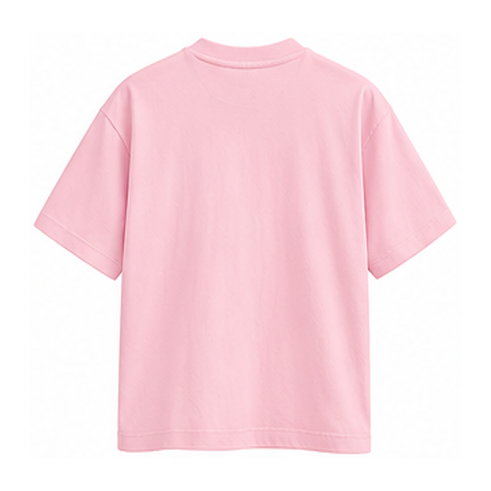 H&U Pale Pink T-shirt — back view