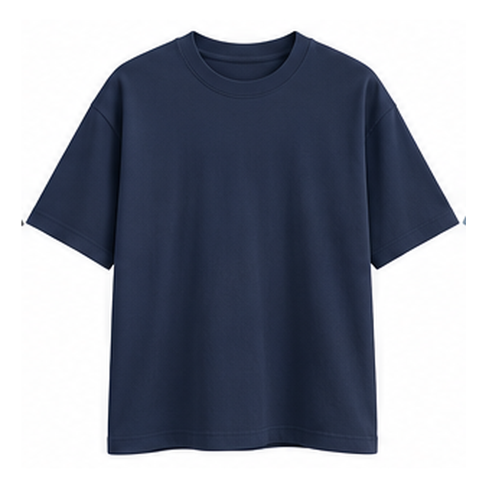 H&U Navy T-shirt — front view