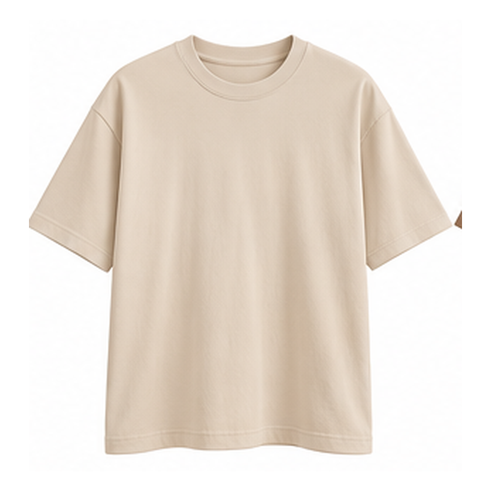 H&U Sand T-shirt — front view